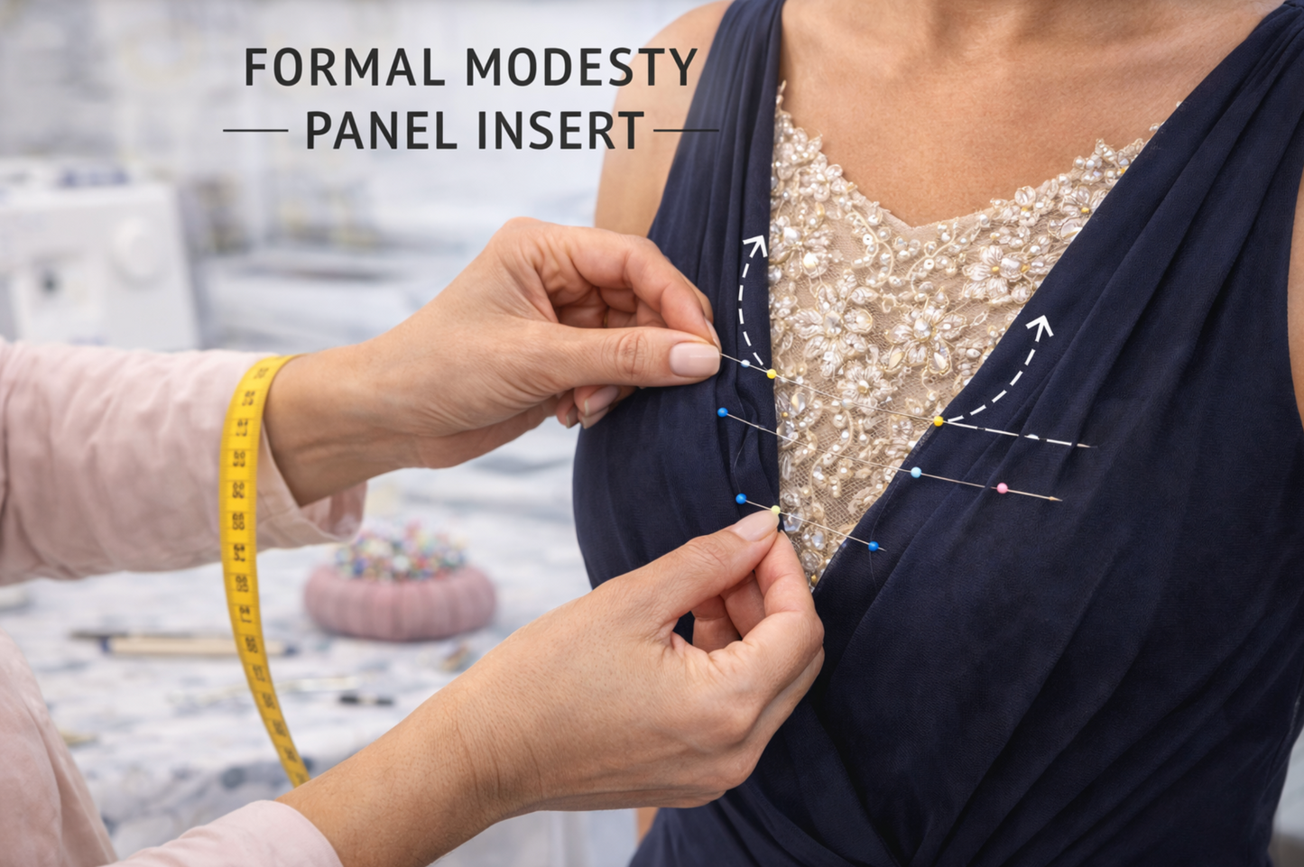 FORMAL MODESTY PANEL INSERT