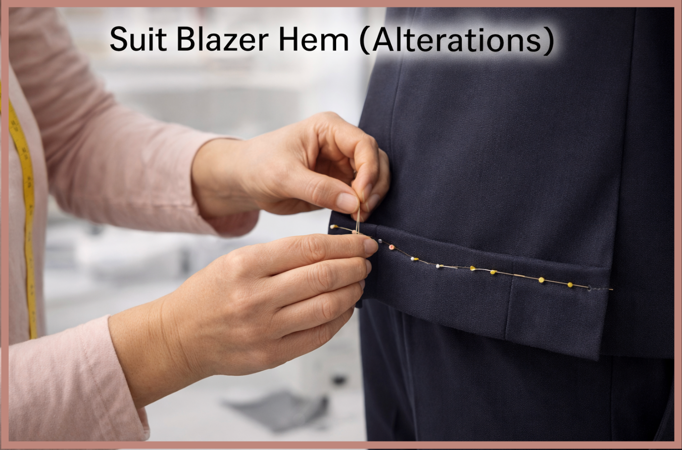 SUIT BLAZER HEM (ALTERATIONS)
