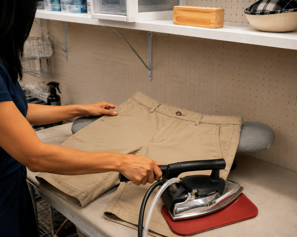 SHORTS PRESSING