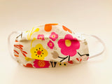 Pink Floral Mask