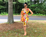 Yellow Floral Jazlyn Dress