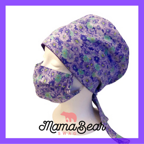 Lilac Fabric Hat
