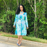 Astra Style Summer Flared Dress