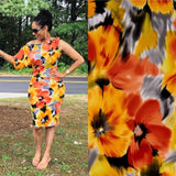Yellow Floral Jazlyn Dress