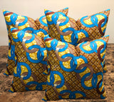 Links Chain Ankara Throw Pillows | Fall Accent Pillows