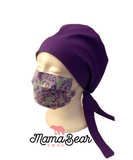 Lilac Fabric Mask