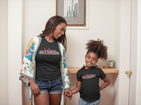 FUTURE MILLIONAIRE | MOMMY & ME MATCHING | MOTIVATION