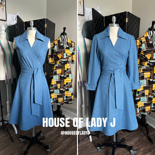 WRAP DRESS | CLASSY WEAR | FASHION OVER 40
