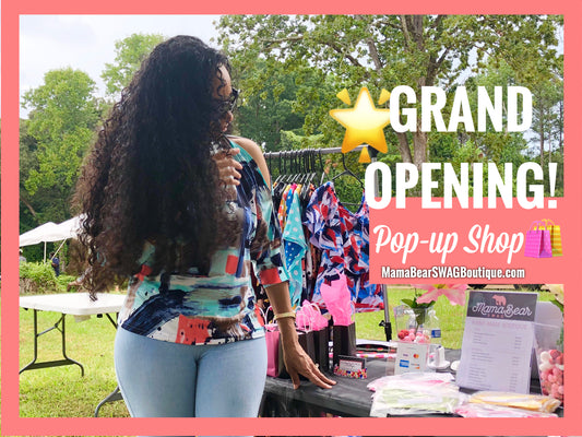 First Pop-up Shop | Live Community Event | Boutique Grand Opening | Handmade