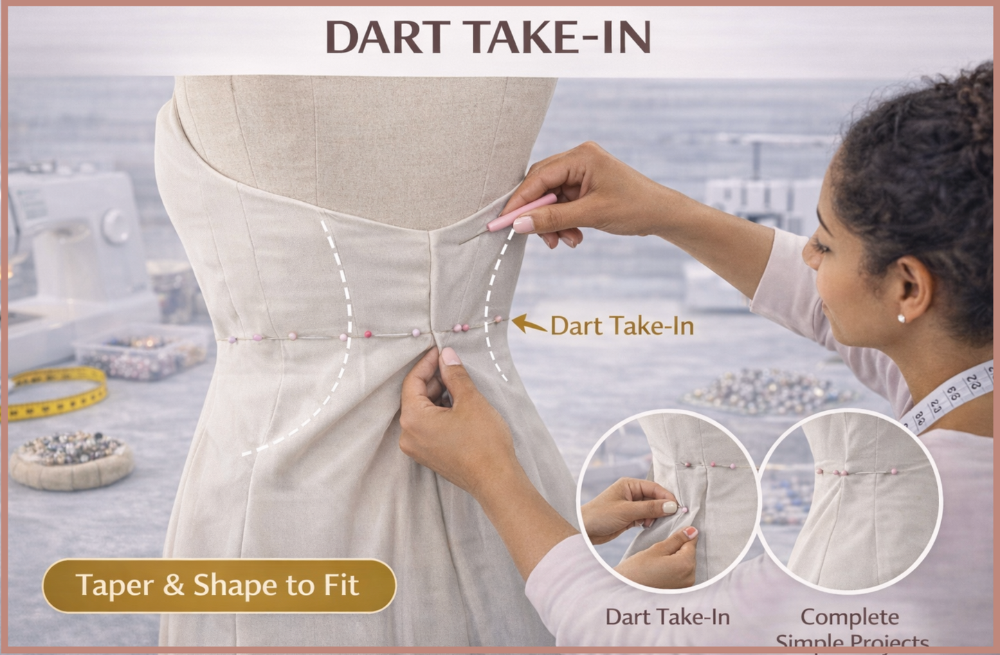 DART TAKE-IN (RESHAPE DART)