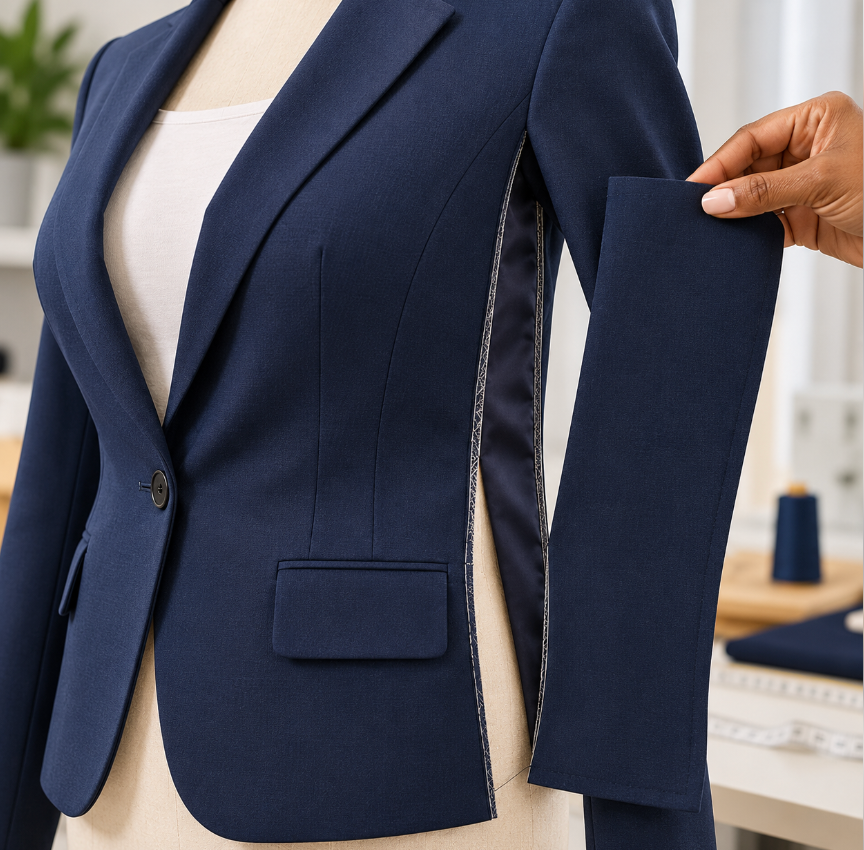 EXPAND FIT  - ADD SIDE PANELS / FABRIC EXTENSION (TWO PIECE SUIT SET)