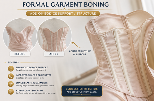 FORMAL GARMENT BONING INSERT