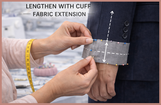 LENGTHEN WITH CUFF (FABRIC EXTENSION)