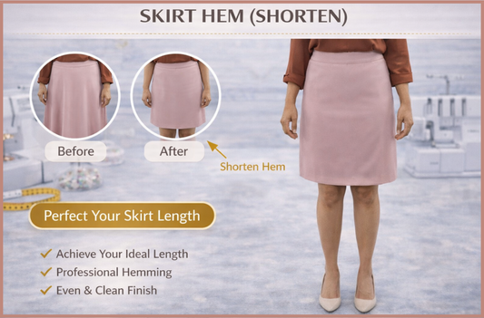 SKIRT HEM (SHORTEN)
