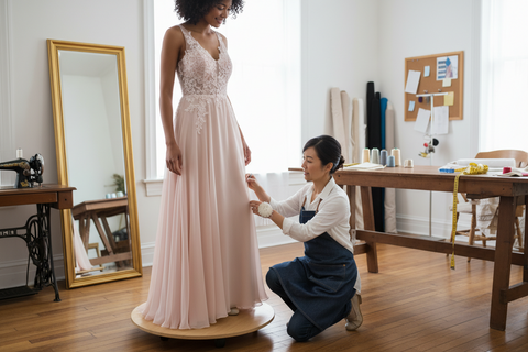 Dress Alterations Fitting (45 Minutes)